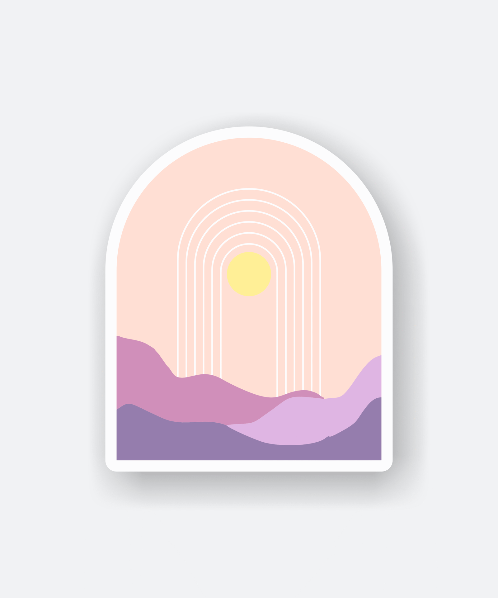 Aesthetic Daybreak Sticker