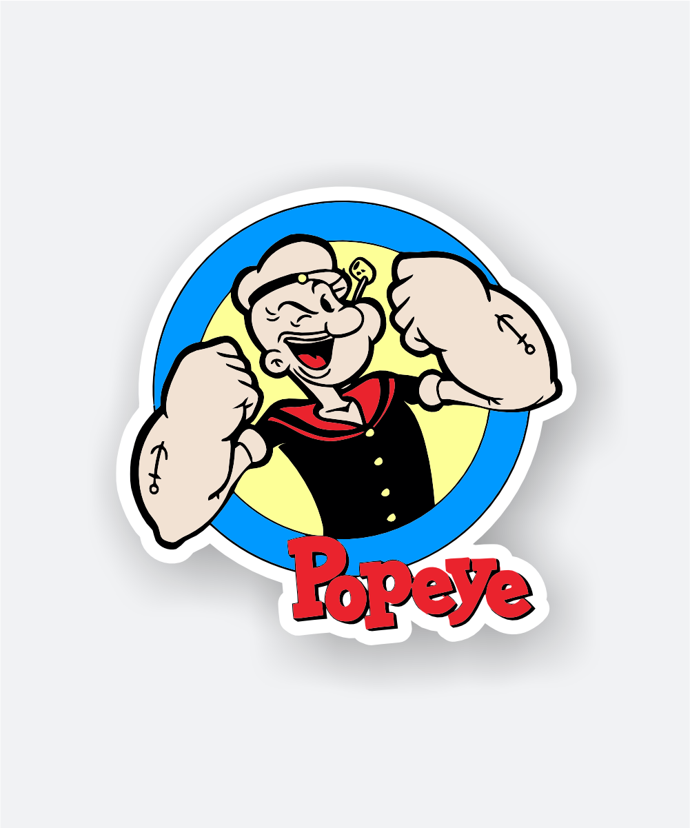 Popeye Sticker!!! - devisestore