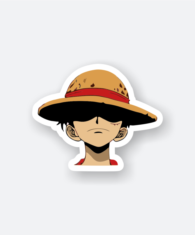 Straw hat Luffy Sticker