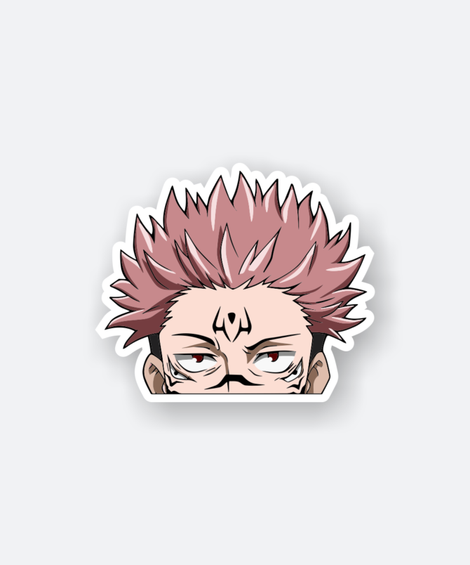 Yuji Itadori Jujutsu Sticker