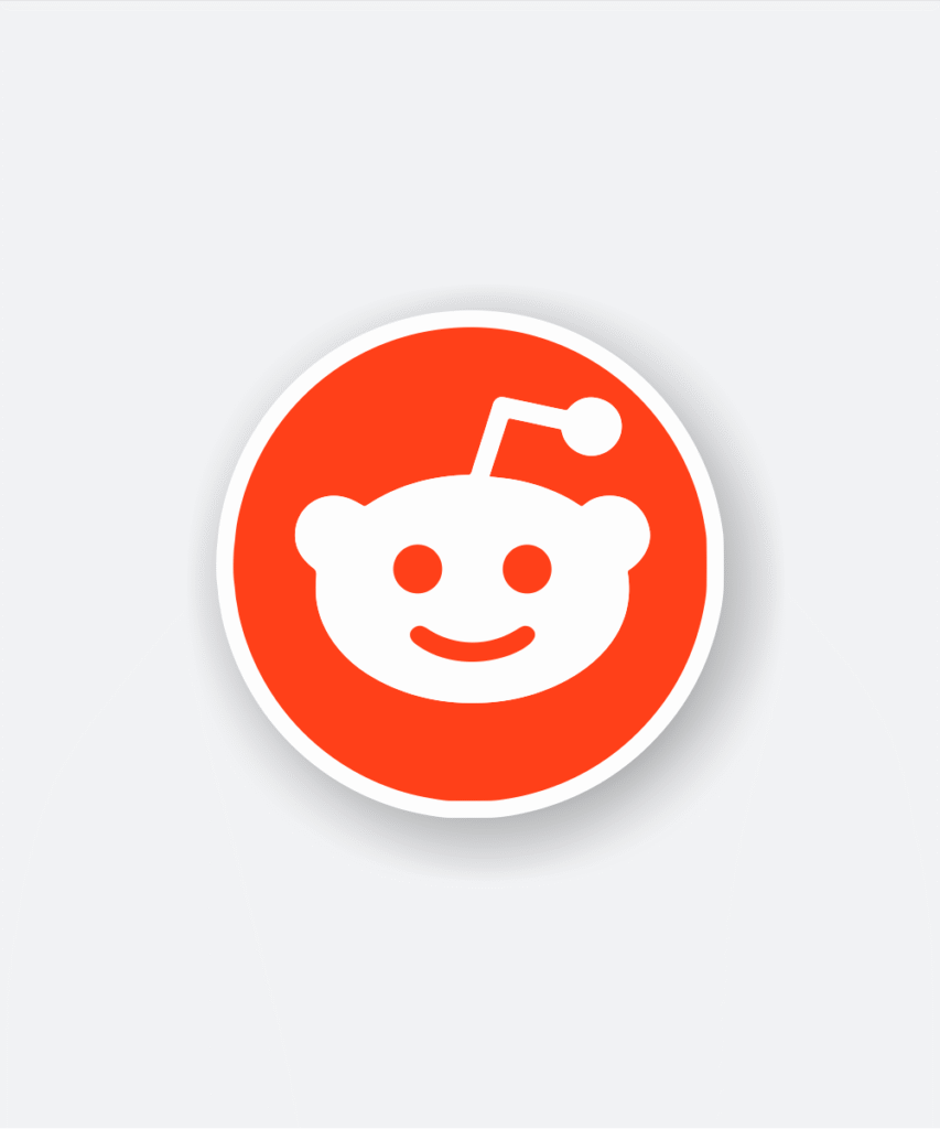 Reddit Logo Sticker devisestore