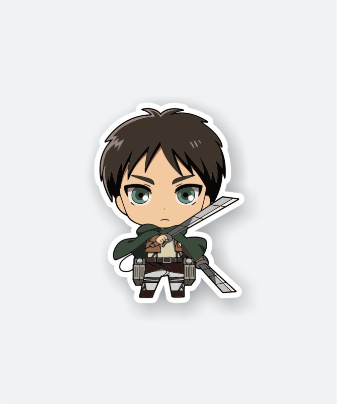 Chibi Eren Sticker