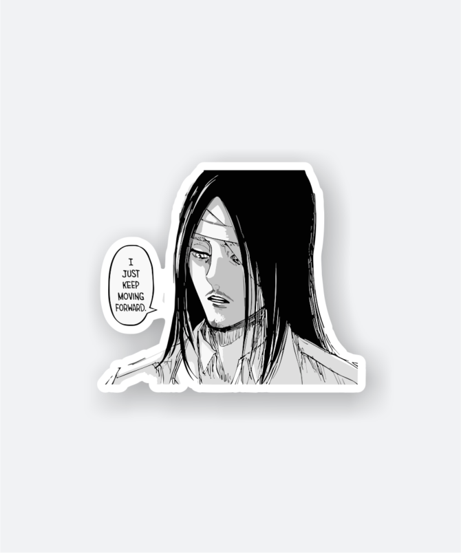 Motivated Eren Sticker