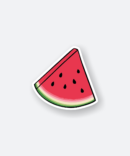 watermelon slice sticker
