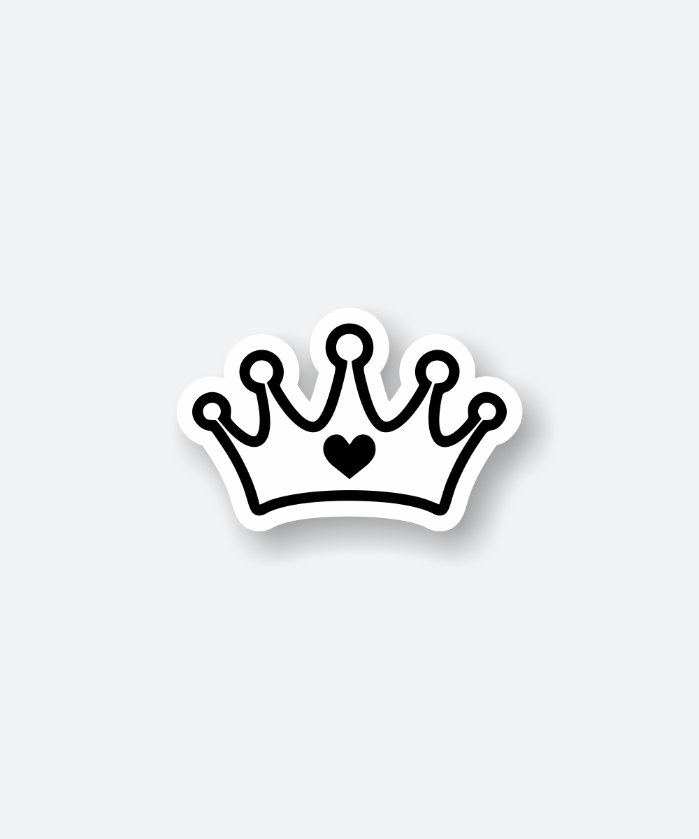 Crown Sticker