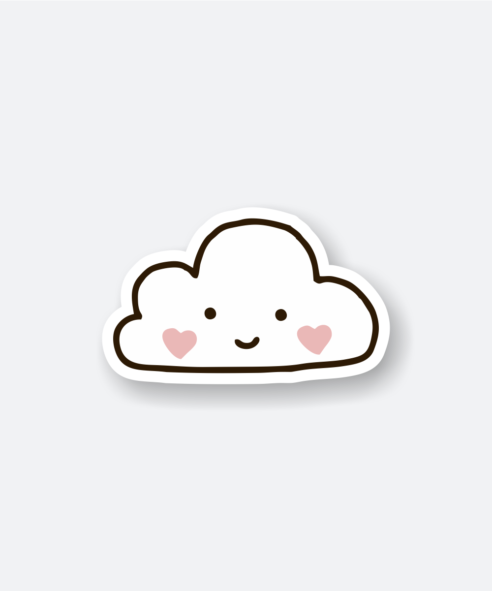 cloud sticker