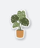 aesthetic plant sticker
