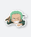 mini roronoa zoro sticker