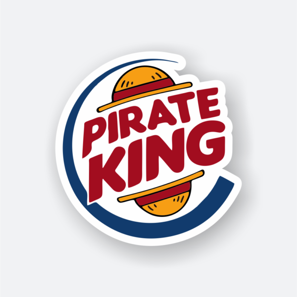 pirate king sticker