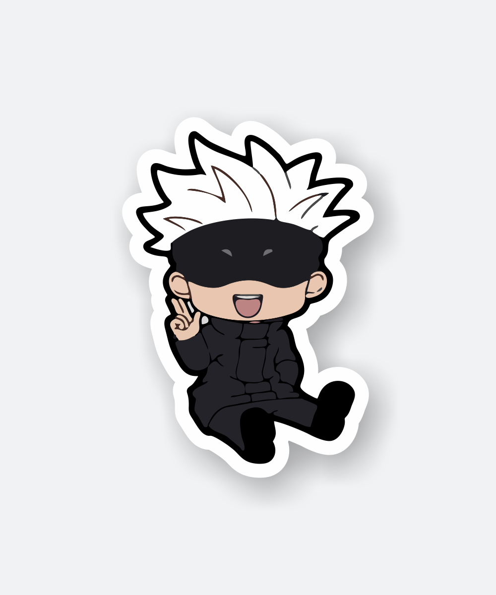 jujutsu kaisen vinyl sticker