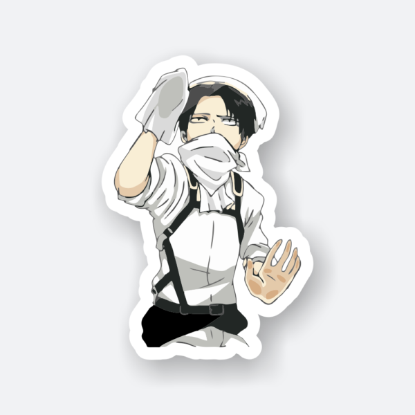 levi ackerman anime sticker
