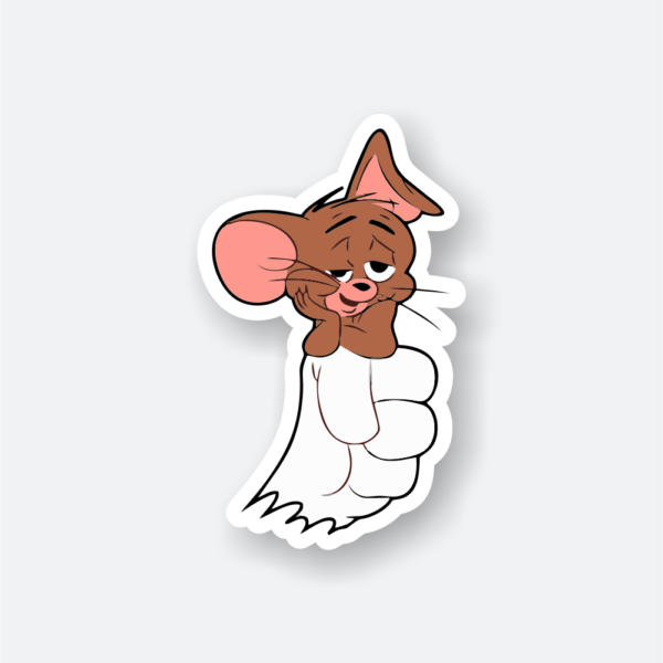 jerry cartoon sticker