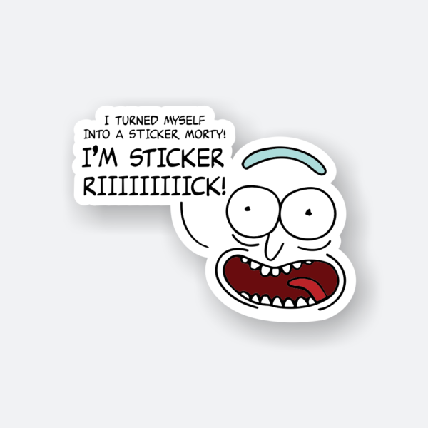 sticker rick sticker