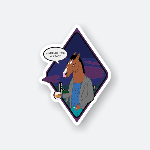bojack horseman sticker