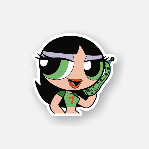buttercup cartoon sticker