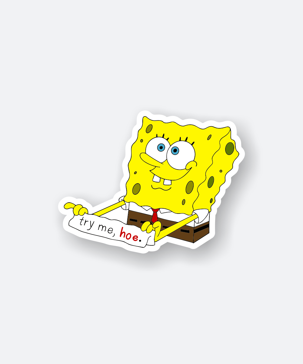 spongebob sticker