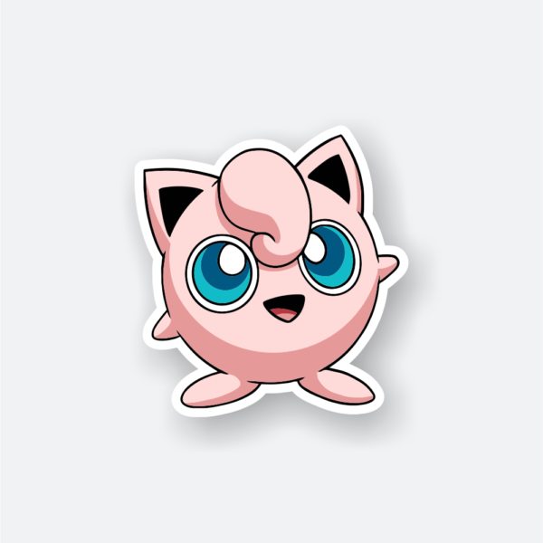 jigglypuff pokemon sticker