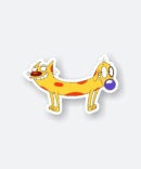catdog cartoon sticker