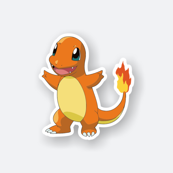 charmander pokemon sticker
