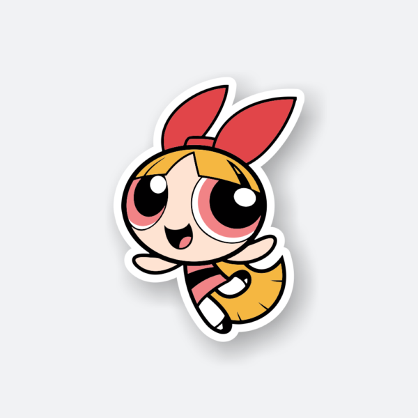 blossom cartoon sticker