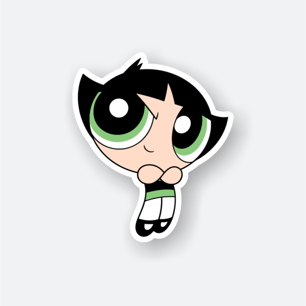 buttercup cartoon sticker