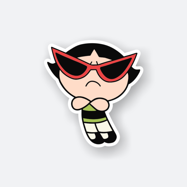buttercup cartoon sticker