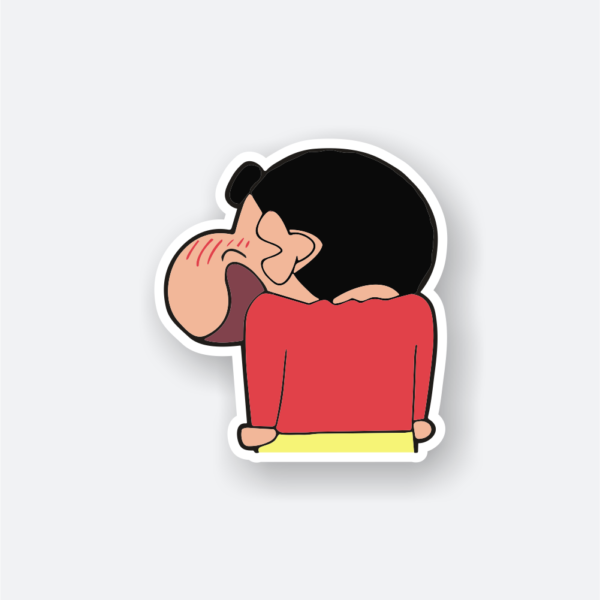 wicked shinchan sticker