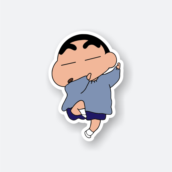 shinchan dancing sticker