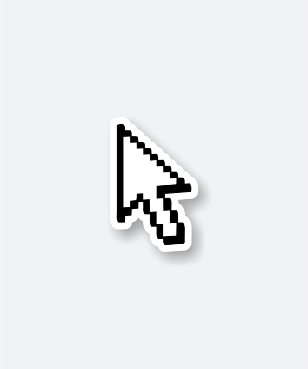 Trendy Cursor Sticker for Designers - Devise Store