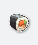 sushi roll sticker