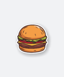 hamburger sticker