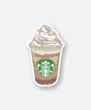 starbucks coffee sticker
