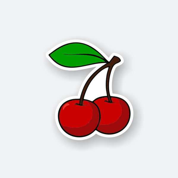 cherry sticker