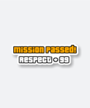 mission passed sticker