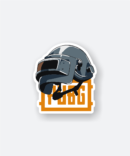pubg helmet sticker