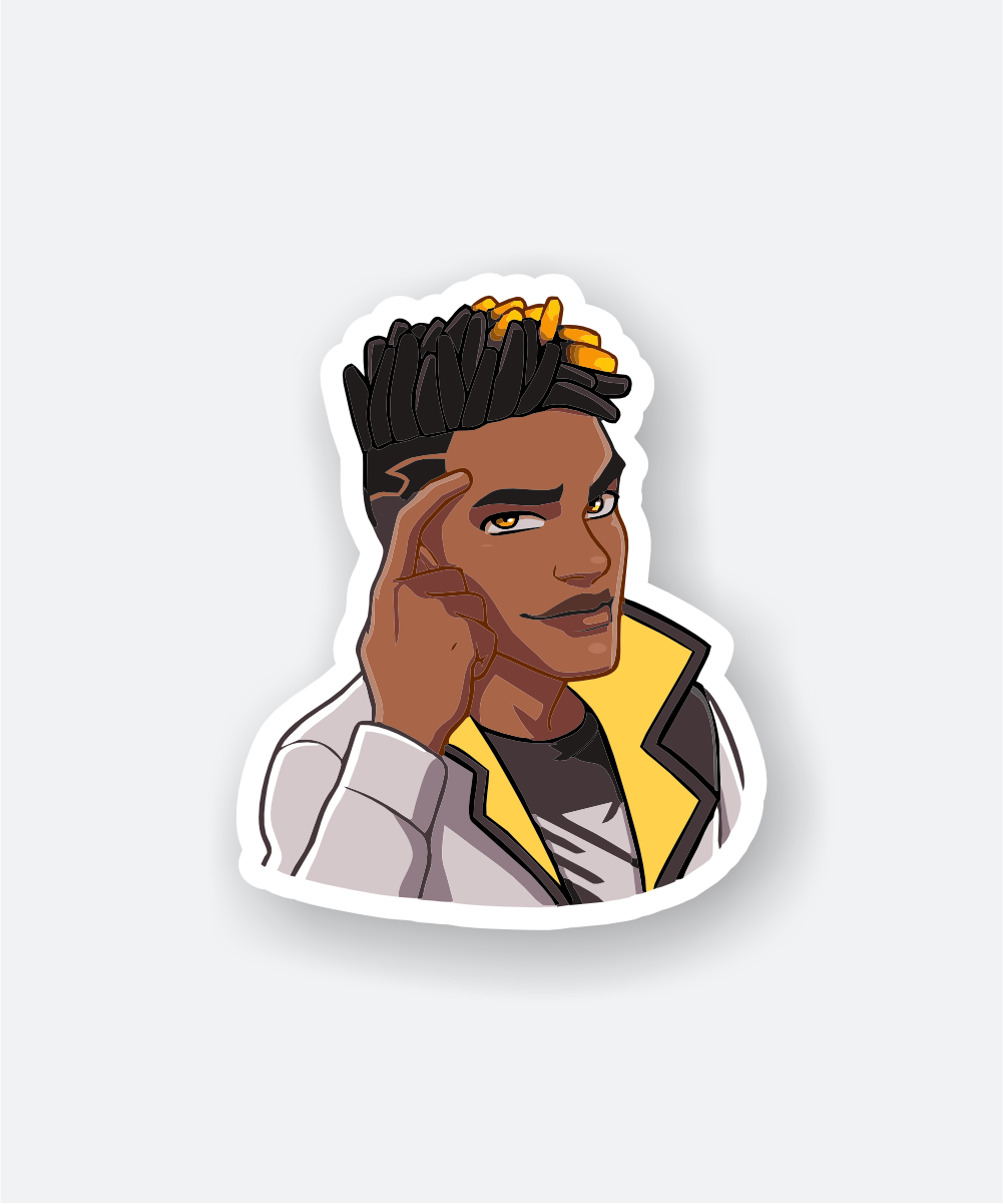 Epic Phoenix Valorant Sticker - Fire Up Your Gear 1 phoenix valorant sticker