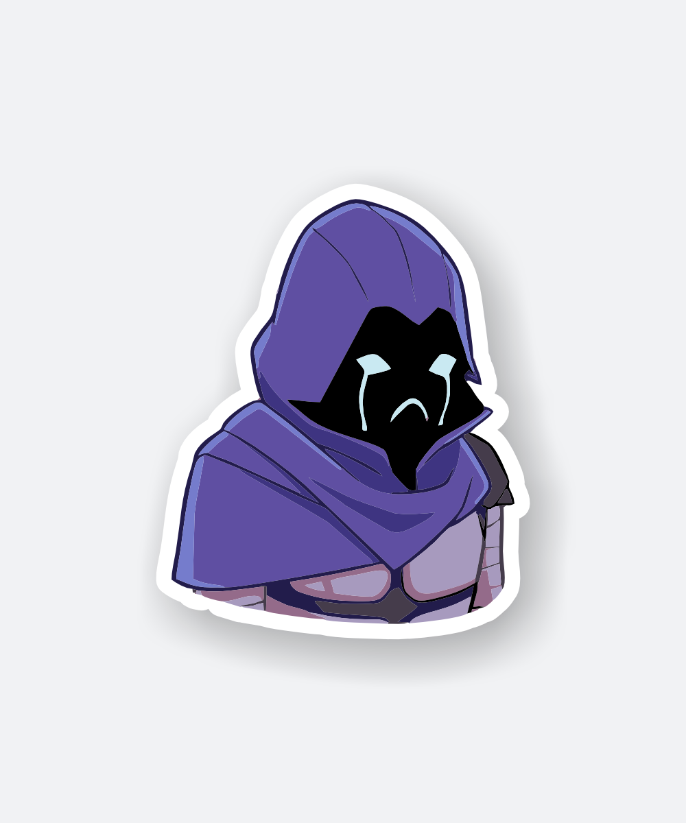 Sad Omen Valorant Sticker - Embrace the Feels 1 sad omen valorant sticker