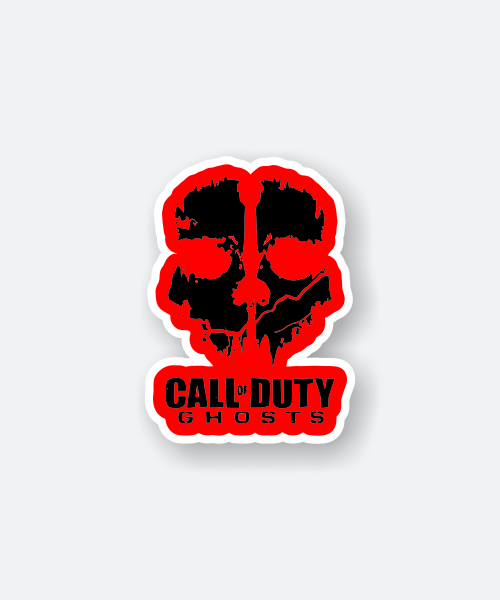 cod ghosts sticker
