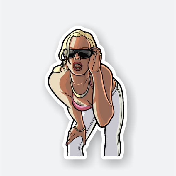 rochell'le gta sticker