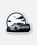 mazda rx7 car sticker