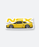 honda nsx car sticker