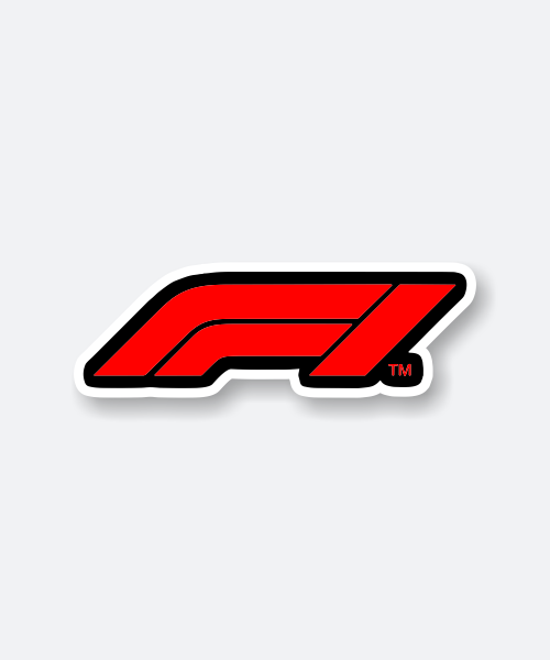 formula1 logo sticker