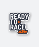 ready to race ktm sticker