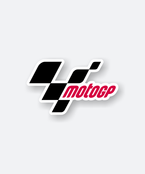 moto gp logo sticker