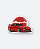 supra car sticker