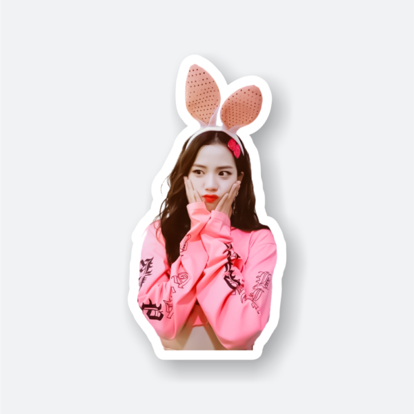 cute jisoo black pink sticker