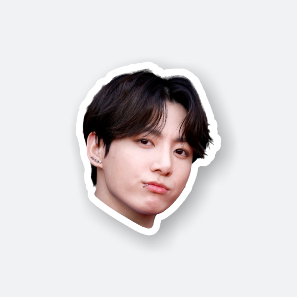 cute jungkook vinyl sticker