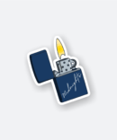 midnights lighter sticker