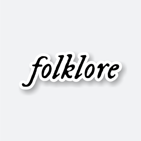 folklore taylor swift sticker