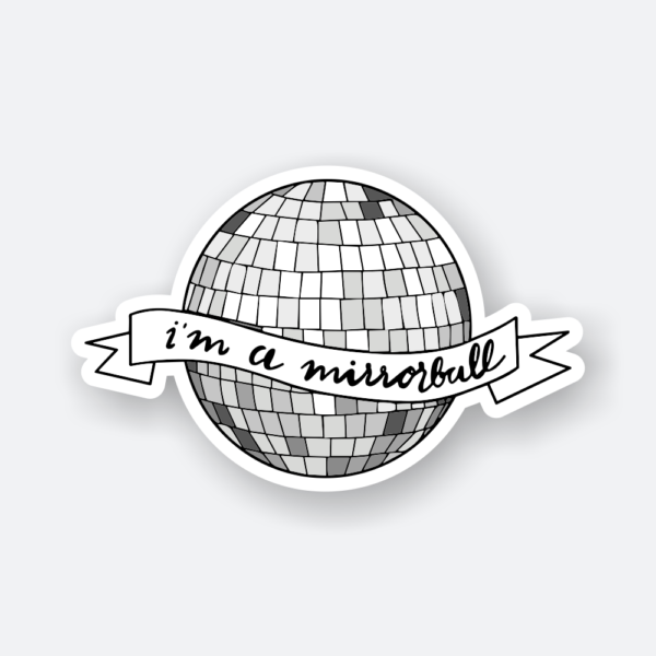 taylor swift mirrorball sticker